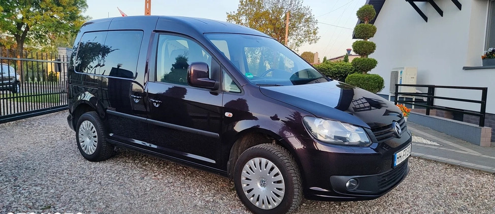 Volkswagen Caddy cena 39900 przebieg: 173000, rok produkcji 2012 z Tarnowskie Góry małe 704